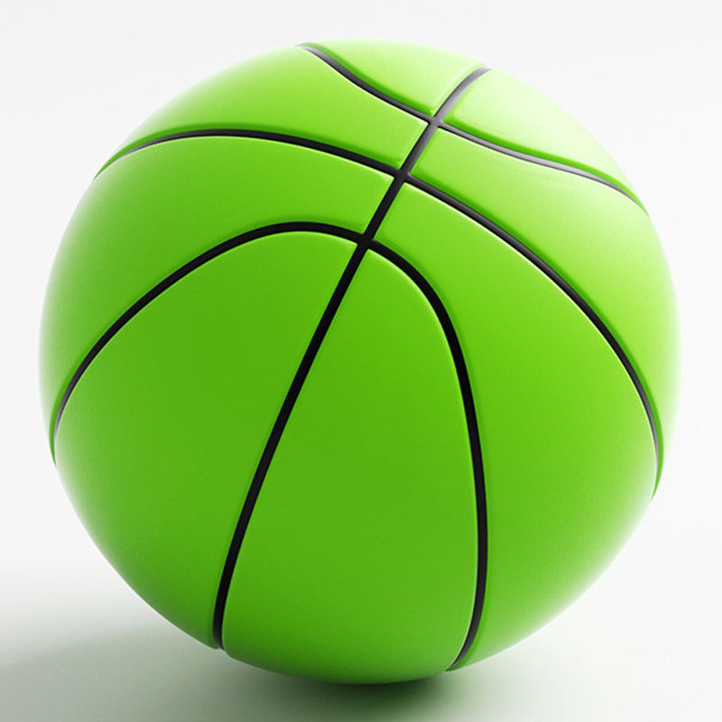 Neon Green Basketball – High-Visibility Indoor & Outdoor Sports Ball
