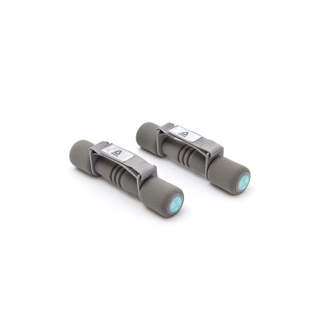 reebok softgrip dumbbells - 0.5kg (rawt-11060bl)