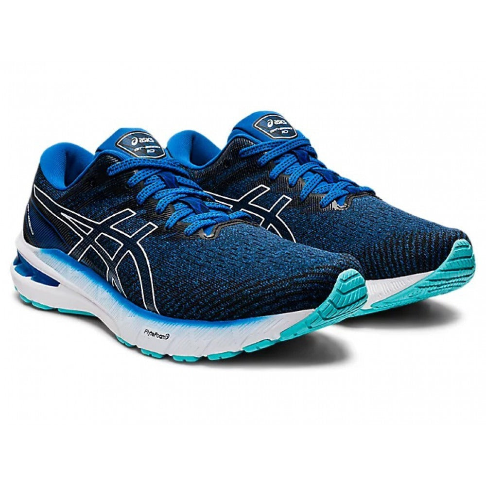 Asics GT-2000 10 Running Shoes-Lake Drive & White